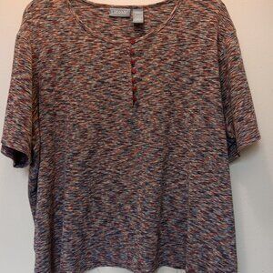 Women's Liz & Me 3X 26/28 Plus Size Blouse